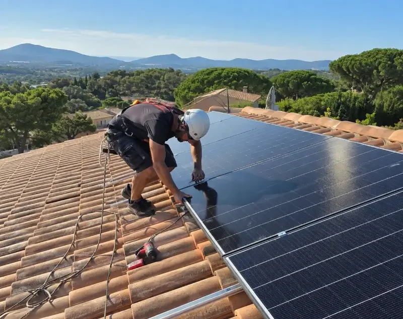 Installateur panneaux solaires Samognat — pose photovoltaïque sur toiture