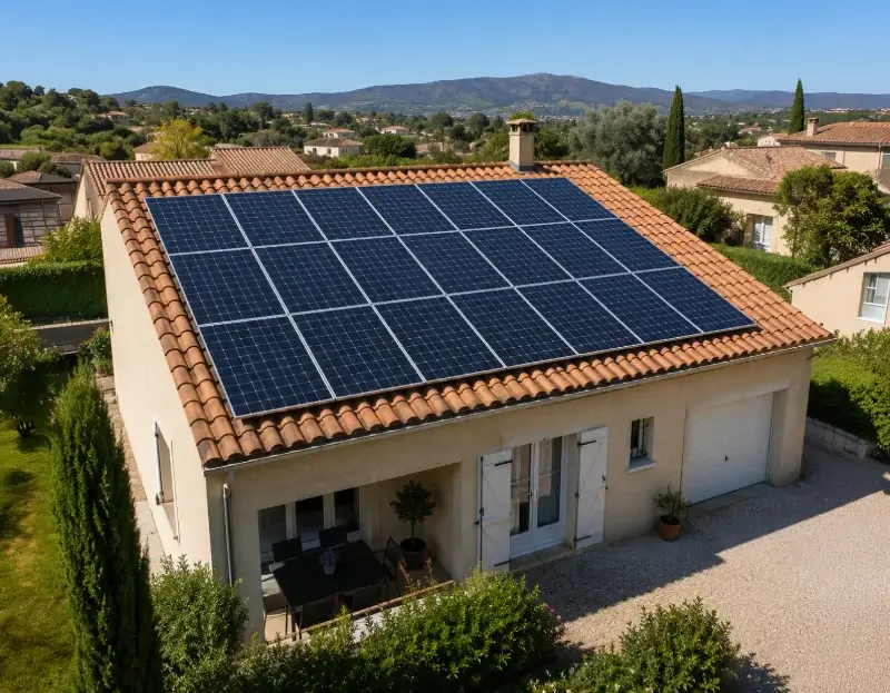 Prime à l'autoconsommation panneaux solaires Samognat — aide financière de l'État